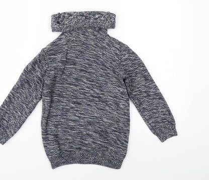 Next Girls Blue   Pullover Jumper Size 7 Years
