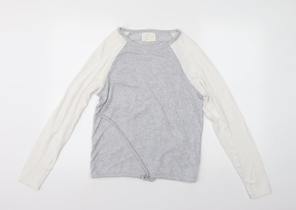 Next Womens Grey   Pullover Jumper Size 8