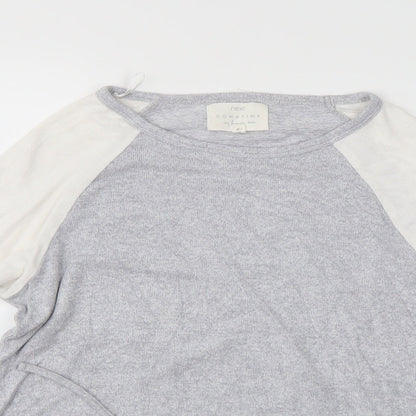 Next Womens Grey   Pullover Jumper Size 8