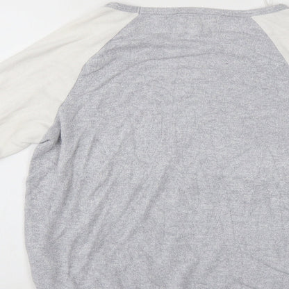 Next Womens Grey   Pullover Jumper Size 8