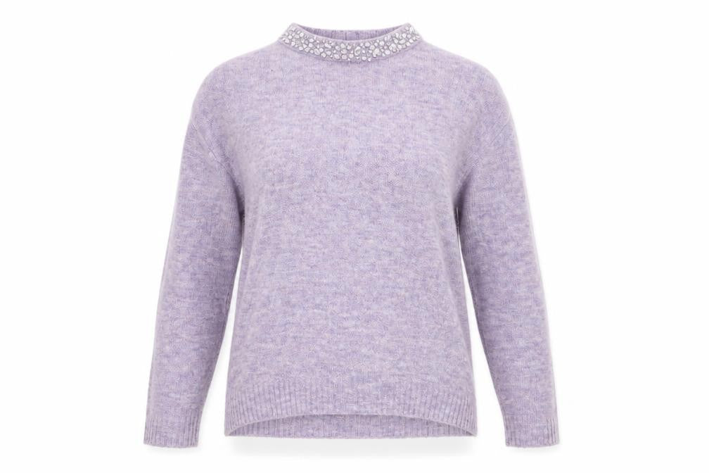 Next Womens Purple   Pullover Jumper Size 8