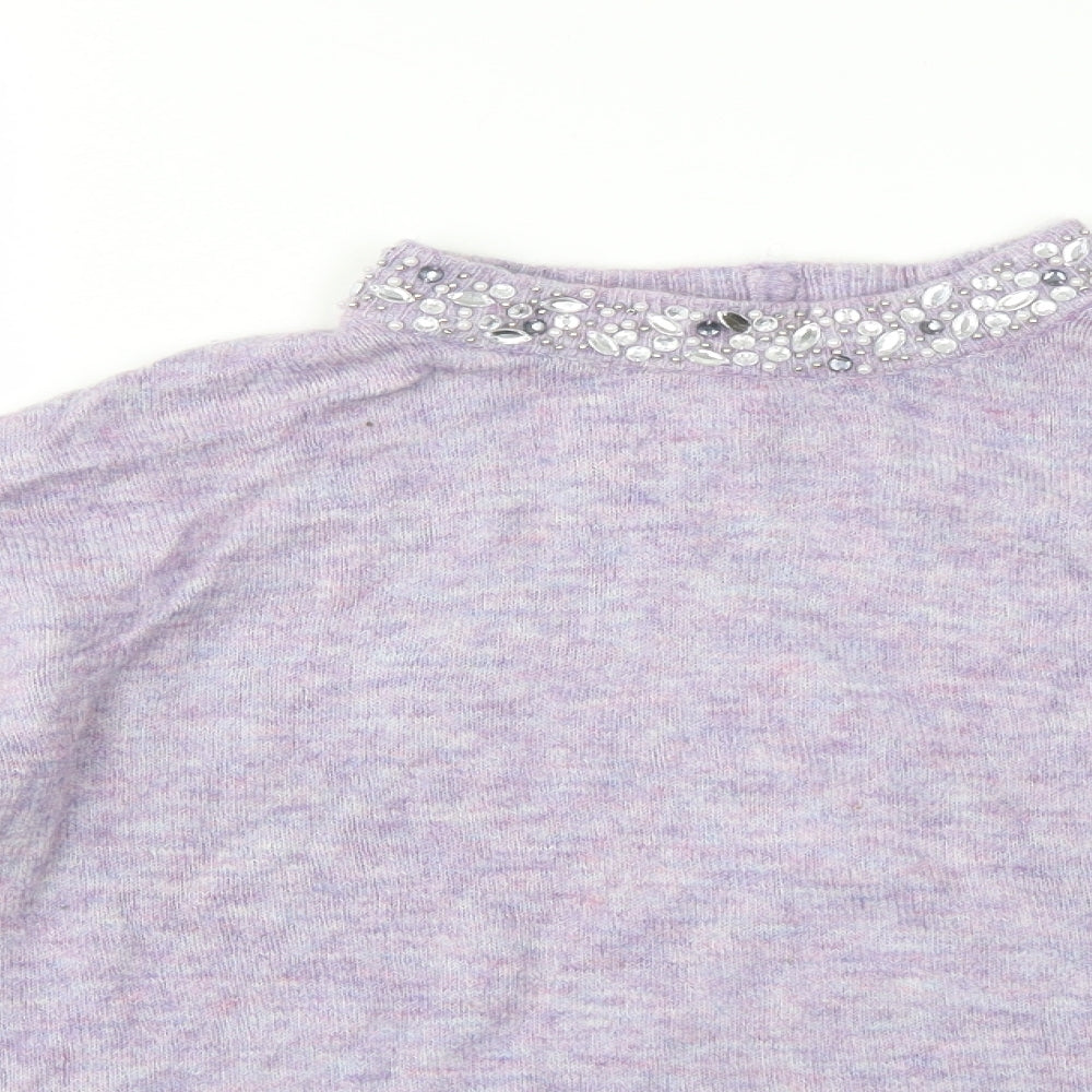 NEXT Womens Purple   Pullover Jumper Size 8
