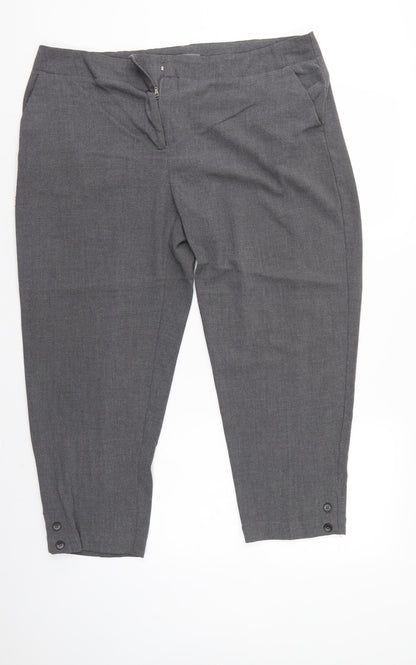 Gap Womens Red   Cropped Trousers Size 6 L23 in