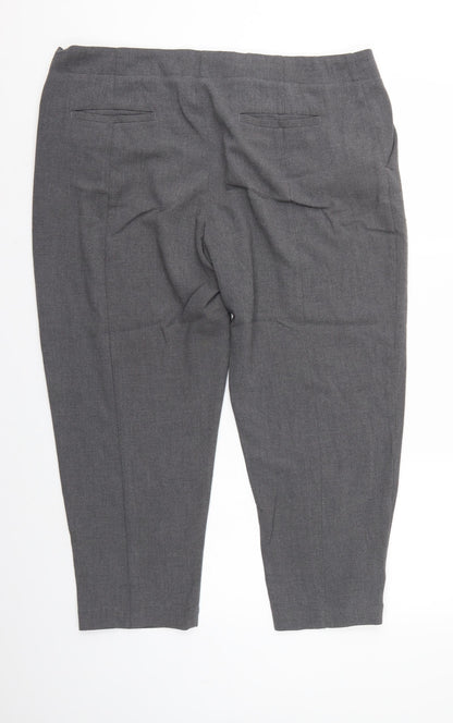 Gap Womens Red   Cropped Trousers Size 6 L23 in