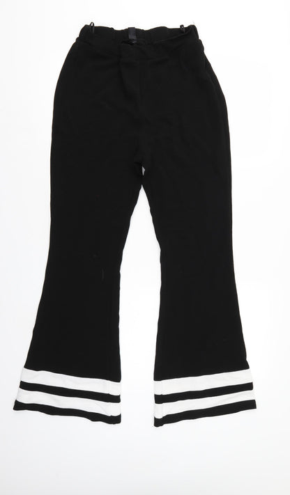SheIn Womens Black   Trousers  Size L L27 in
