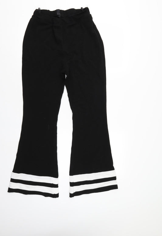 SheIn Womens Black   Trousers  Size L L27 in