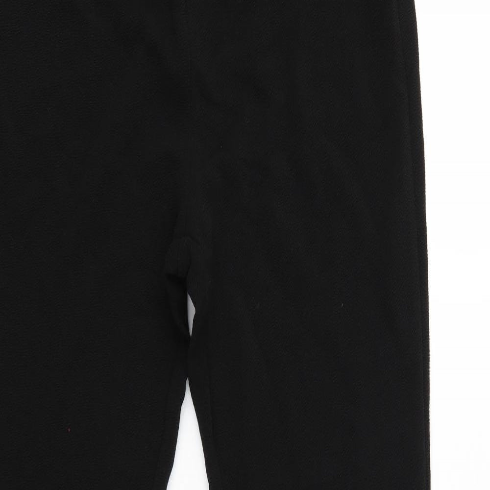 SheIn Womens Black   Trousers  Size L L27 in