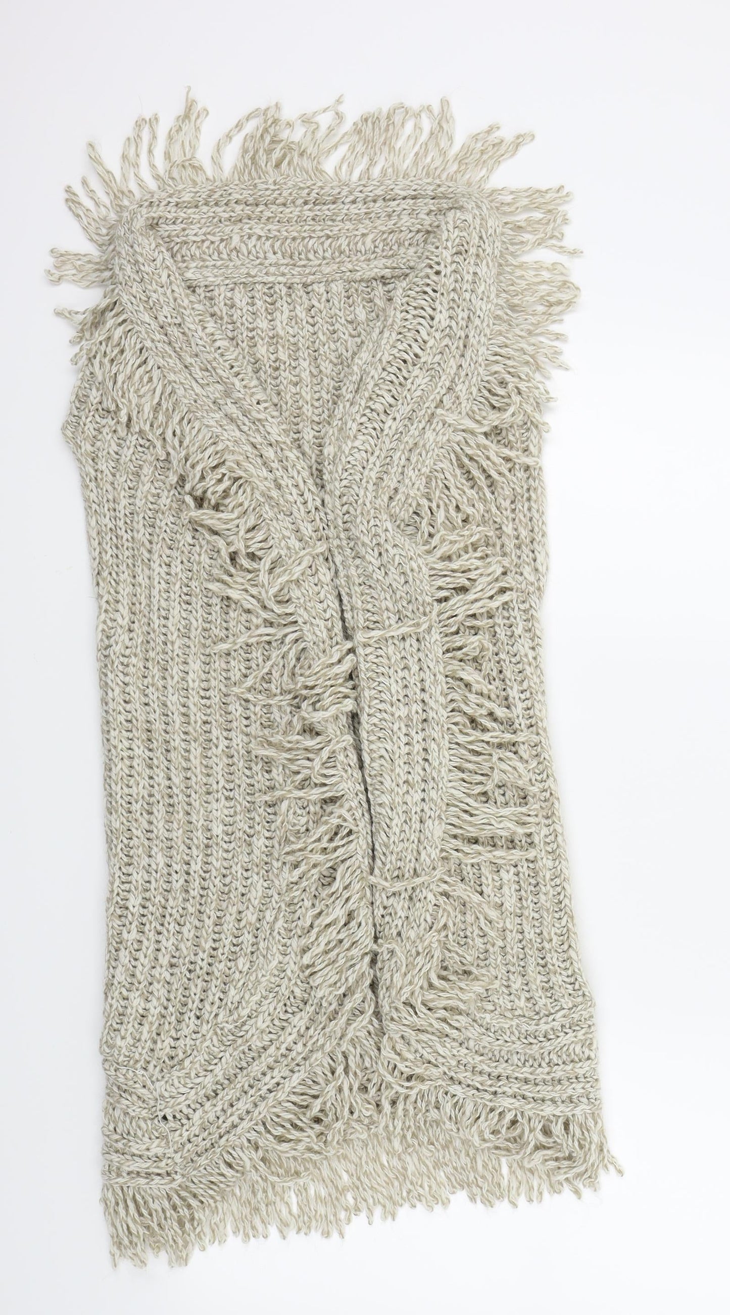 Preworn Womens Beige   Cardigan Jumper Size S