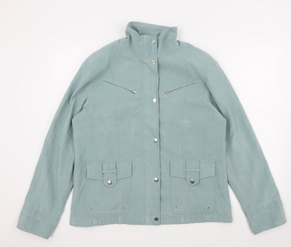 Womens UK Size 16 Finesse Blue Jacket