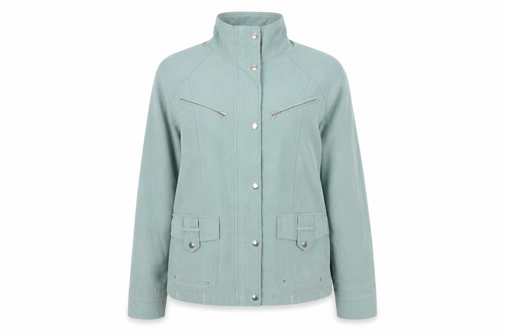 Womens UK Size 16 Finesse Blue Jacket