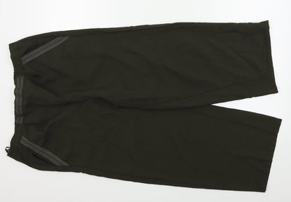 Womens UK Size 14 Bonmarché Regular Fit  Green Trousers