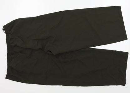 Womens UK Size 14 Bonmarché Regular Fit  Green Trousers