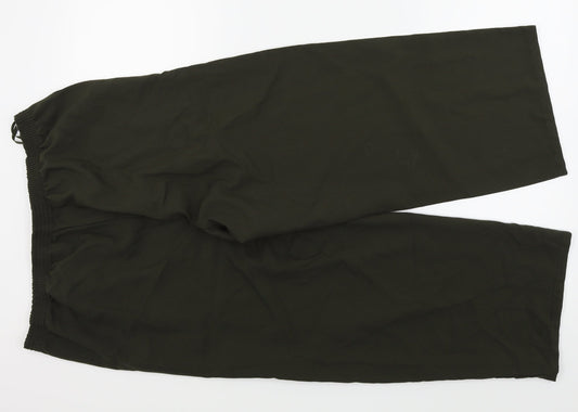 Womens UK Size 14 Bonmarché Regular Fit  Green Trousers