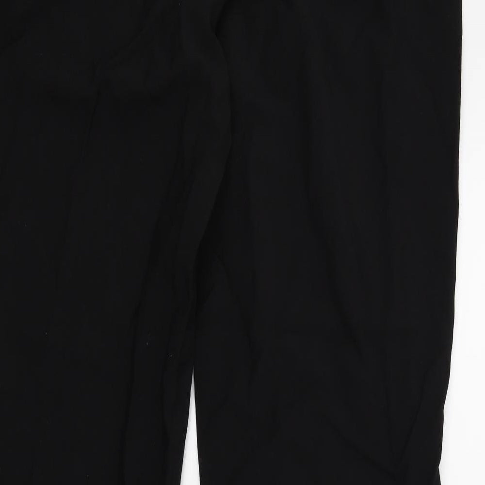 DEBNHAMS Womens Black   Trousers  Size 12 L30 in