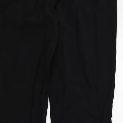 DEBNHAMS Womens Black   Trousers  Size 12 L30 in