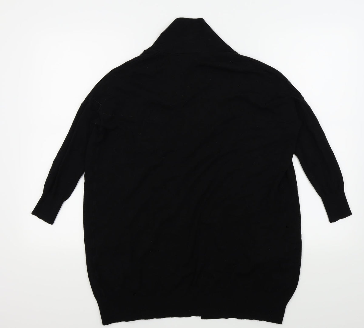 Primark Womens Black   Wrap Jumper Size 8