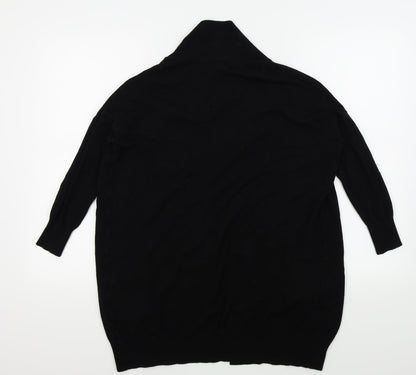 Primark Womens Black   Wrap Jumper Size 8