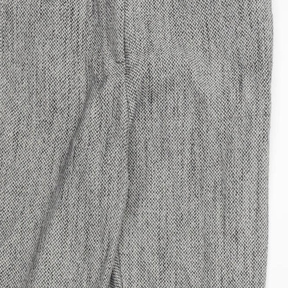 Womens UK Size 38 H&M Regular Fit  Brown Trousers
