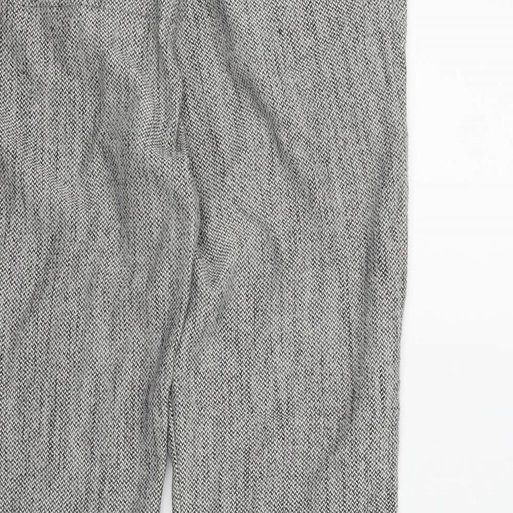 Womens UK Size 38 H&M Regular Fit  Brown Trousers