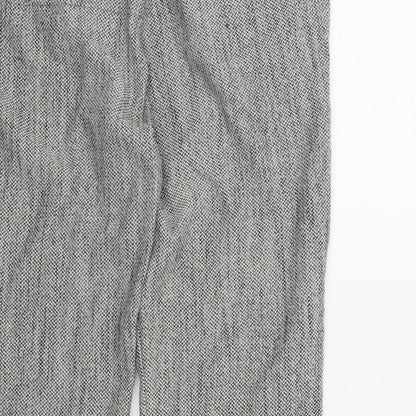 Womens UK Size 38 H&M Regular Fit  Brown Trousers