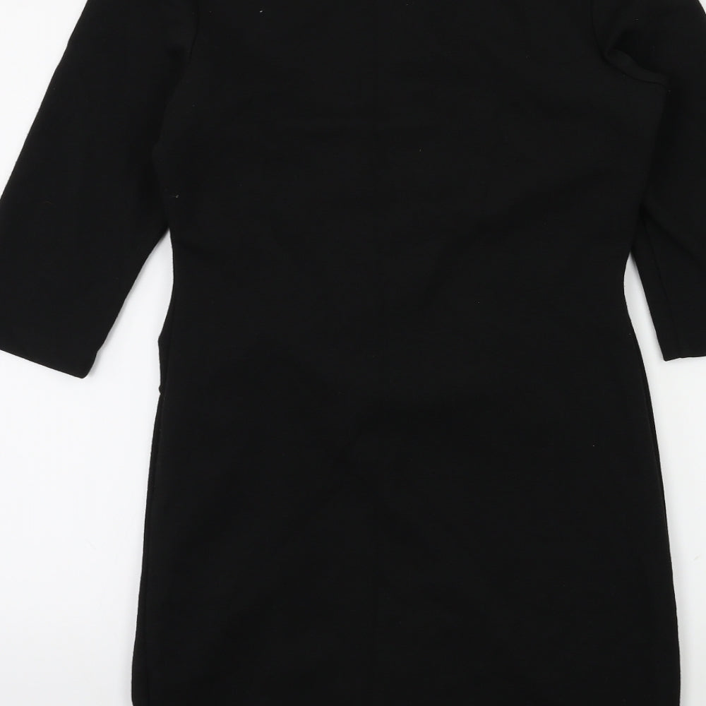 NEXT Womens Black   Bodycon  Size 6  - Knot detail