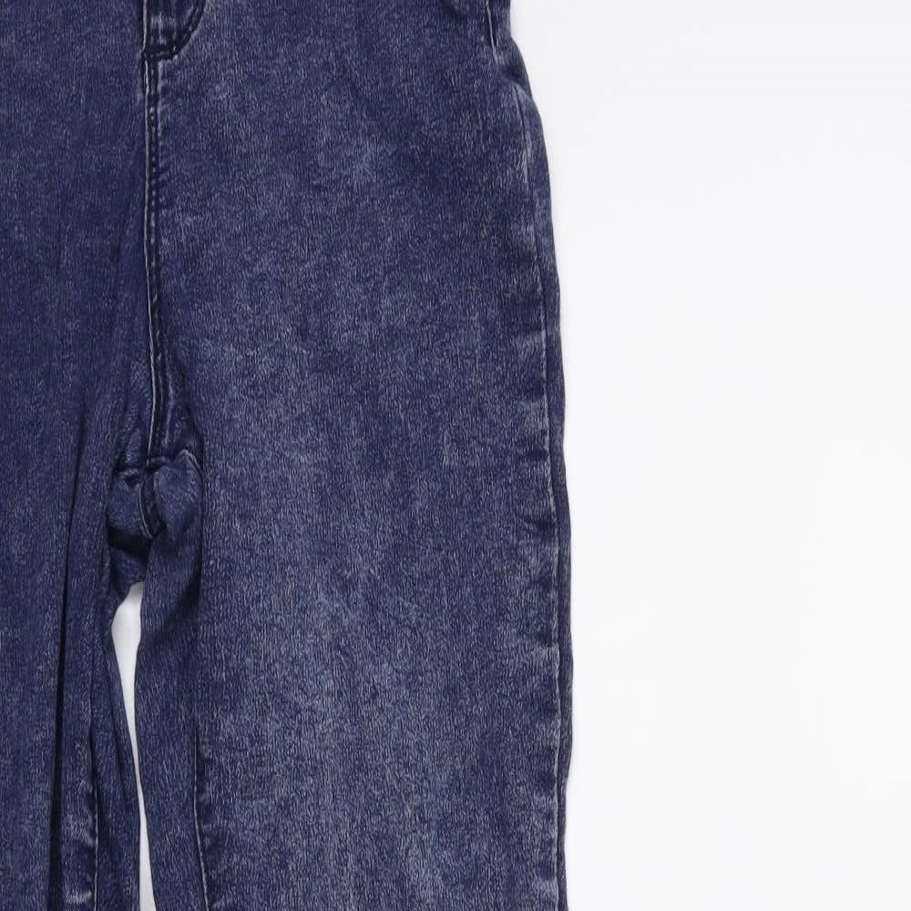 Denim & Co. Womens Blue  Denim Skinny Jeans Size 8 L27 in