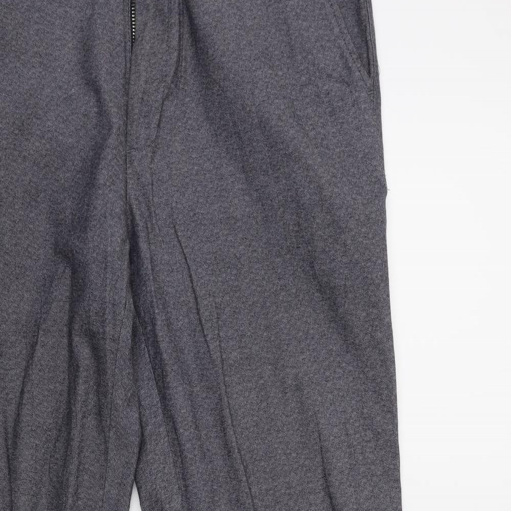 Marks and Spencer Mens Grey   Trousers  Size 34 in L31 in