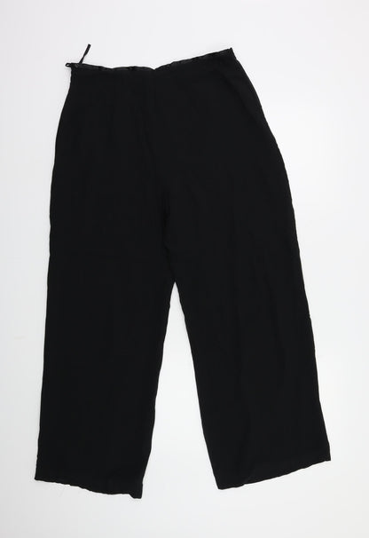 Womens UK Size 14 Marks and Spencer Regular Fit  Black Trousers