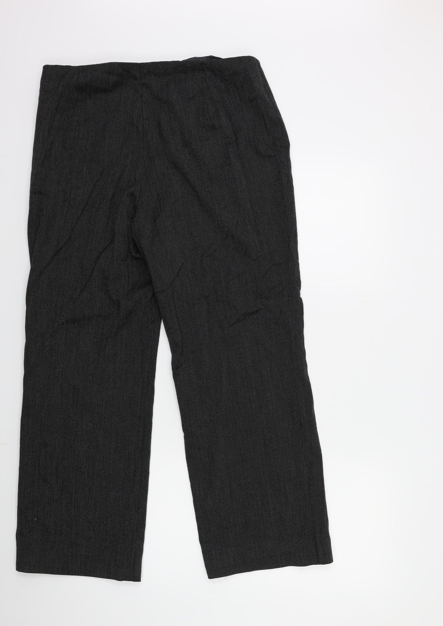 Womens UK Size 14 Marks and Spencer Regular Fit  Black Trousers