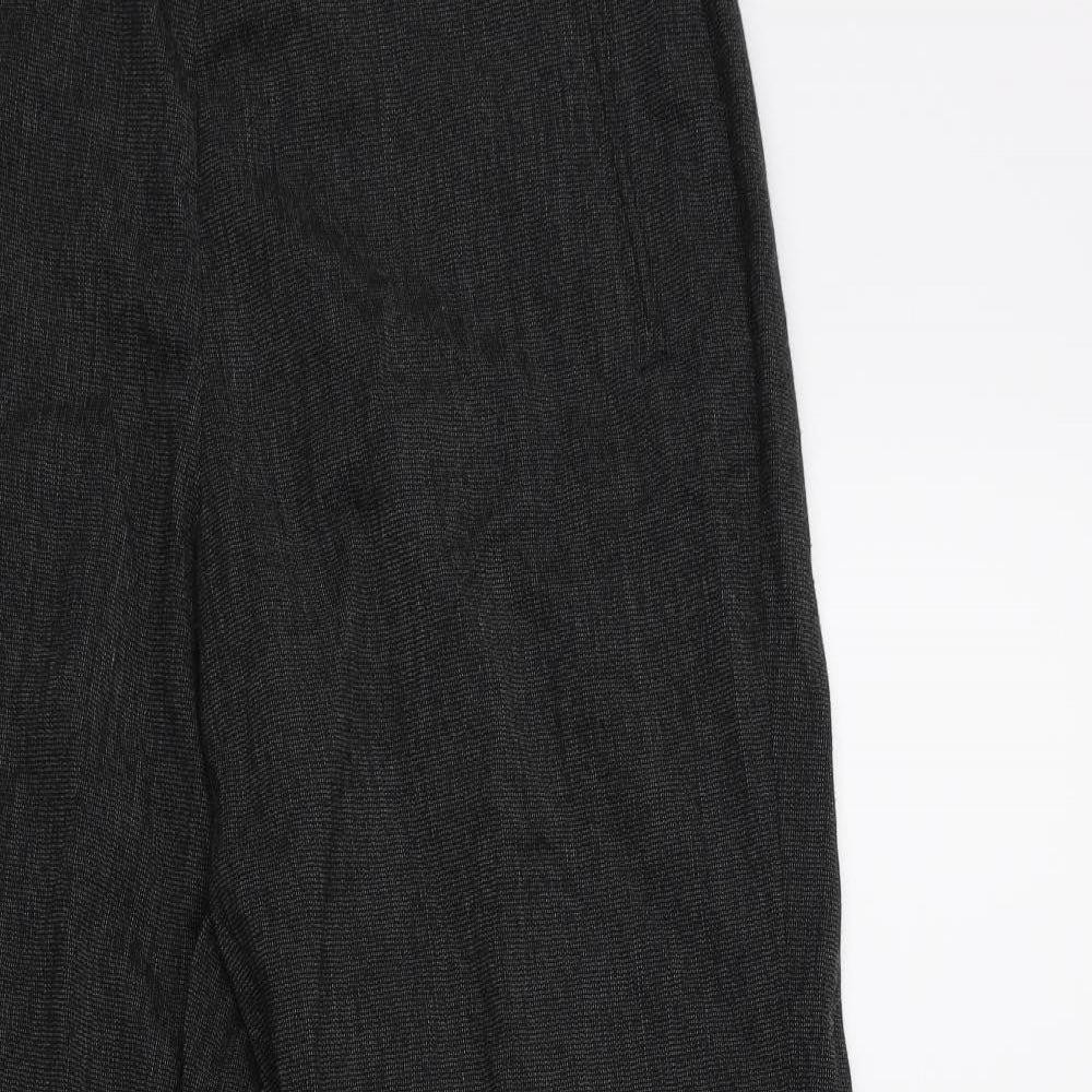 Womens UK Size 14 Marks and Spencer Regular Fit  Black Trousers