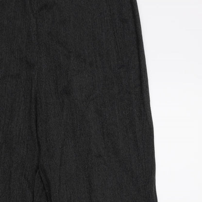 Womens UK Size 14 Marks and Spencer Regular Fit  Black Trousers