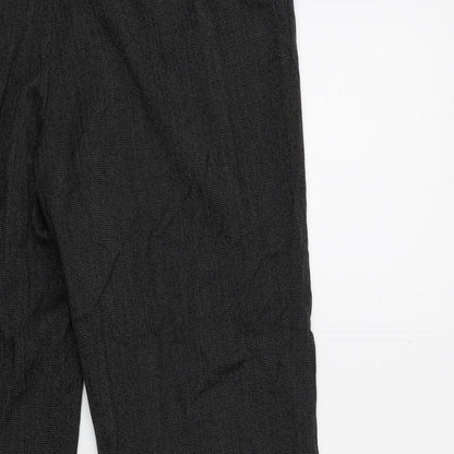 Womens UK Size 14 Marks and Spencer Regular Fit  Black Trousers