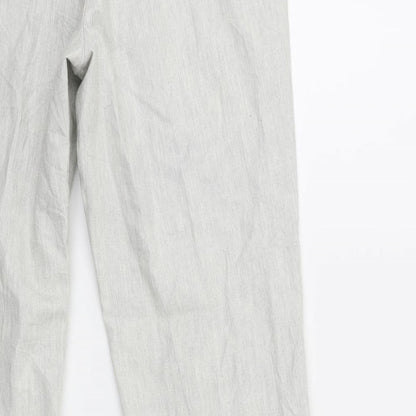 Marks and Spencer Mens Grey  Rayon Dress Pants Trousers Size 30 in L31 in