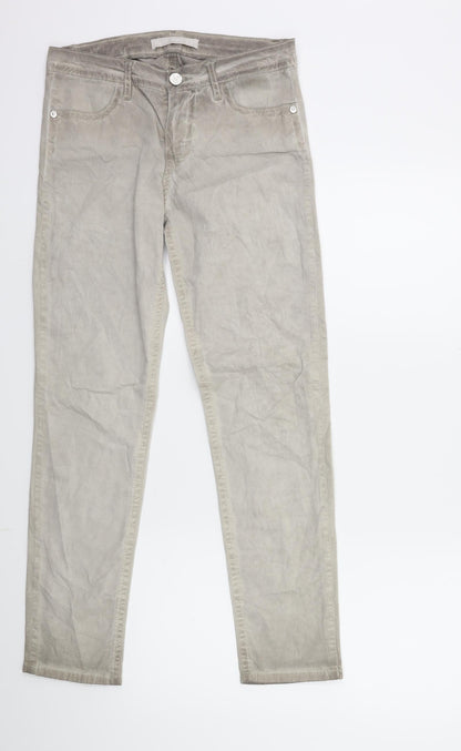 Blue Fire Co Womens Grey   Skinny Jeans Size 27 in L29 in