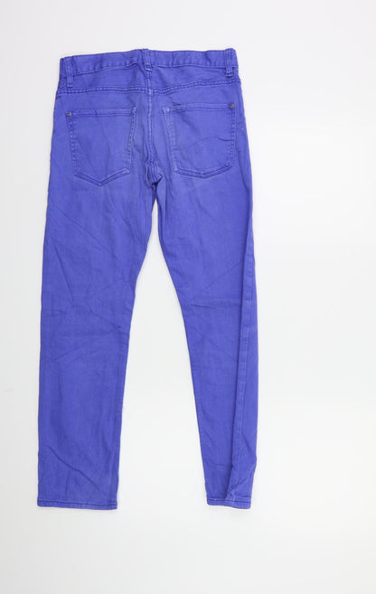 H&M Girls Blue  Denim Straight Jeans Size 12 Years