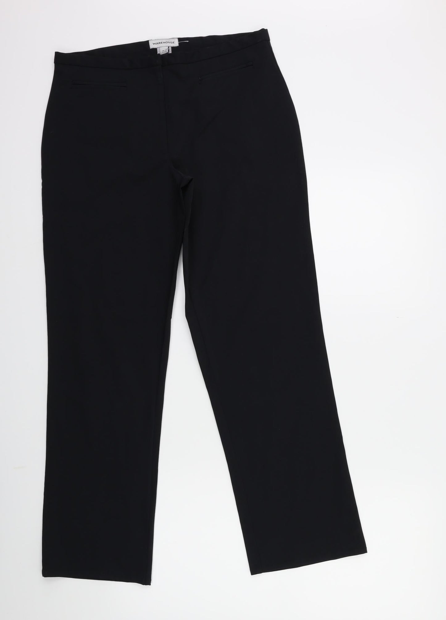 Warehouse Womens Blue   Trousers  Size 12 L28 in