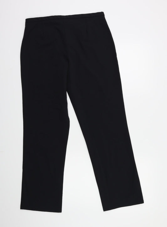 Warehouse Womens Blue   Trousers  Size 12 L28 in