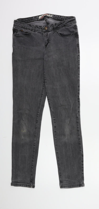 Core denim Womens Grey  Denim Skinny Jeans Size 10 L28 in