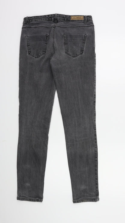 Core denim Womens Grey  Denim Skinny Jeans Size 10 L28 in