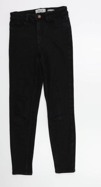 New Look Womens Black  Denim Skinny Jeans Size 8 L27 in