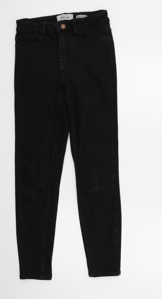 New Look Womens Black  Denim Skinny Jeans Size 8 L27 in