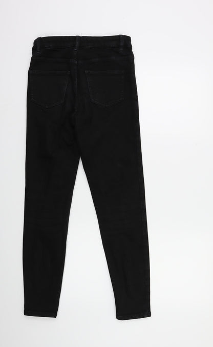 New Look Womens Black  Denim Skinny Jeans Size 8 L27 in