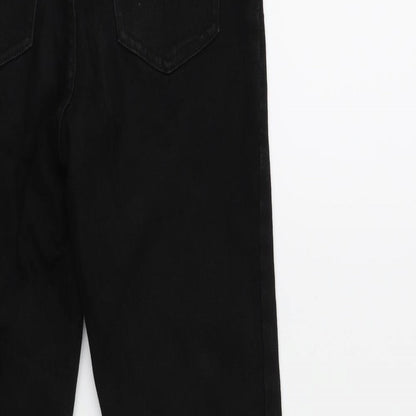 New Look Womens Black  Denim Skinny Jeans Size 8 L27 in