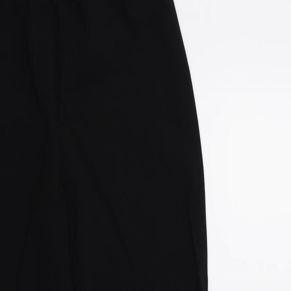 Roma Womens Black   Trousers  Size 14 L25 in
