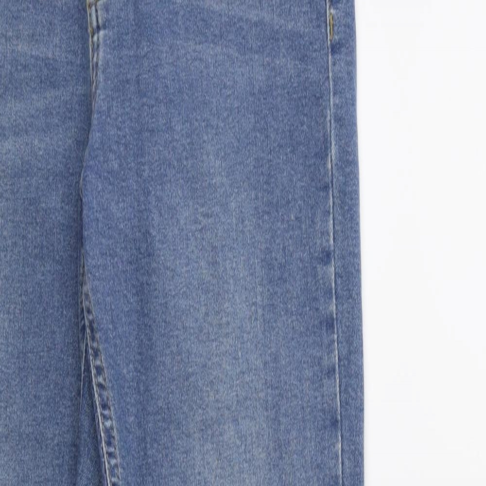 Topshop Womens Blue  Denim Skinny Jeans Size 28 in L32 in