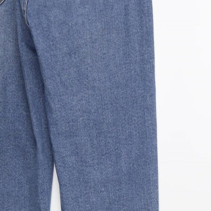 Topshop Womens Blue  Denim Skinny Jeans Size 28 in L32 in