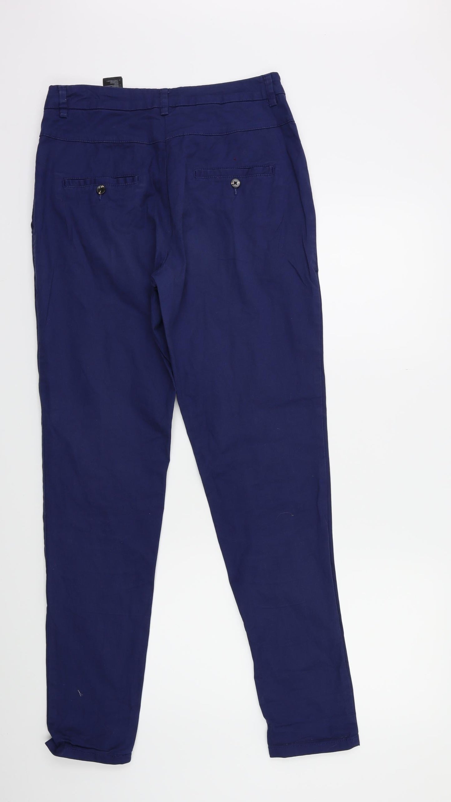 Womens UK Size 8 H&M Regular Fit Skinny Blue Jeans