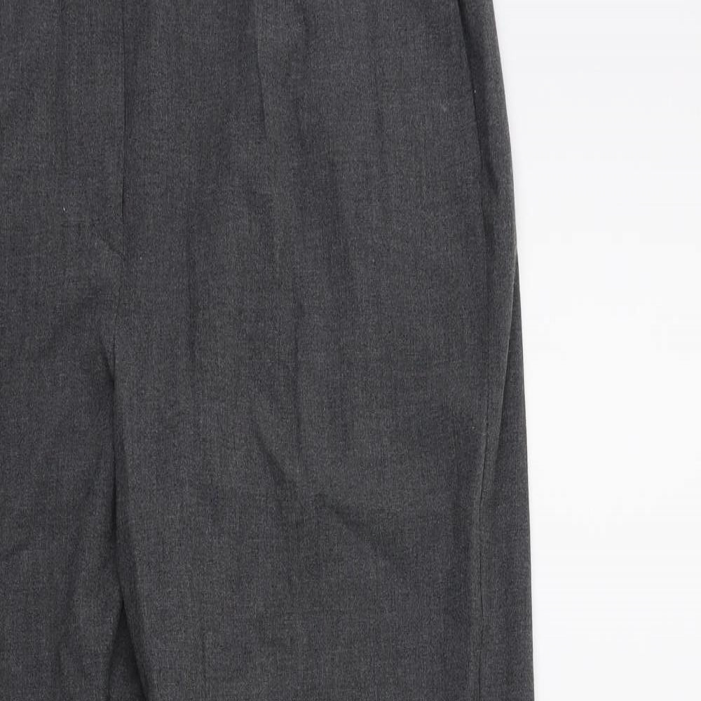 Womens UK Size 14 Yessica Regular Fit  Grey Trousers
