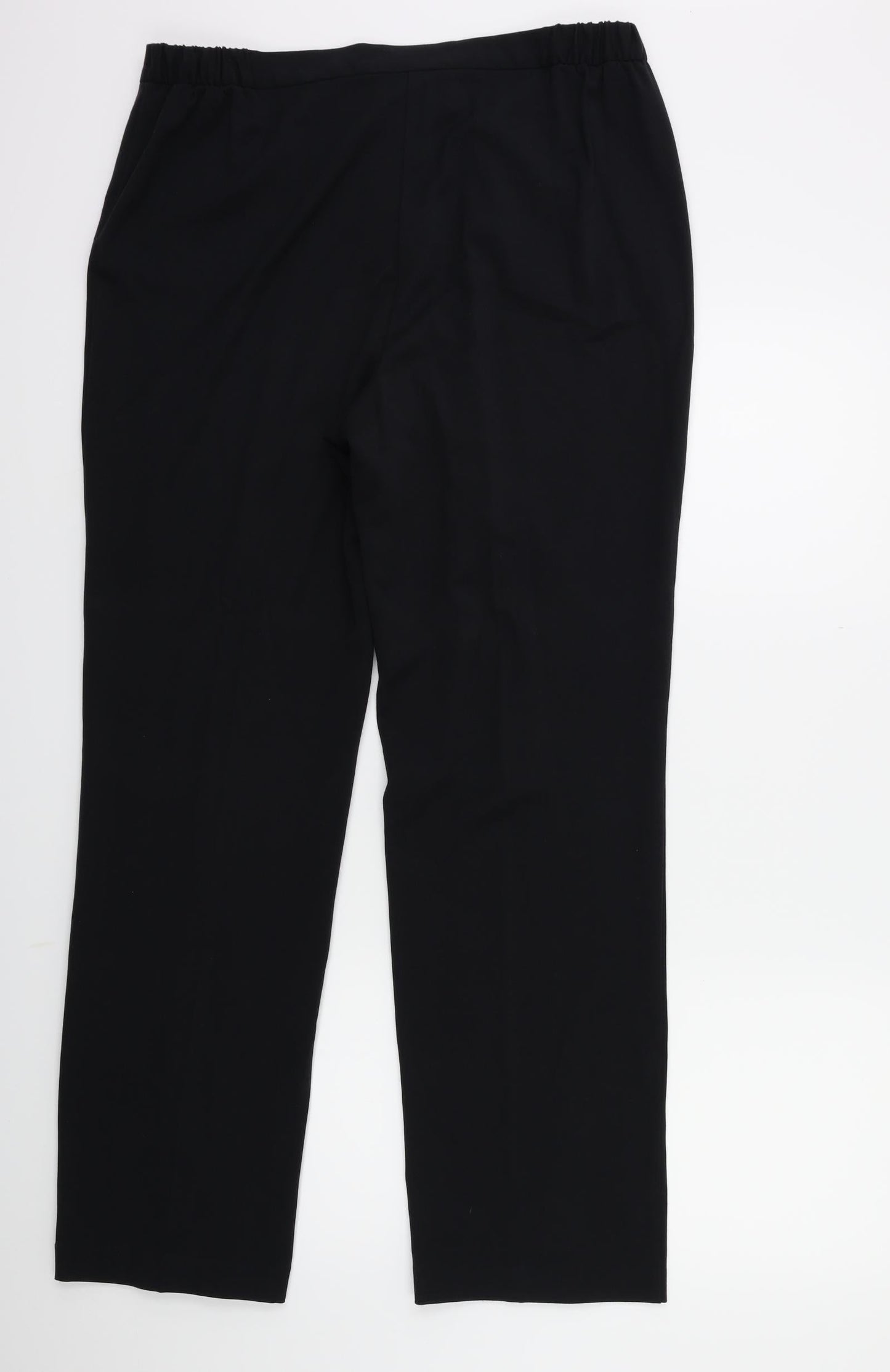 Womens UK Size 14 Marks and Spencer Regular Fit  Blue Trousers