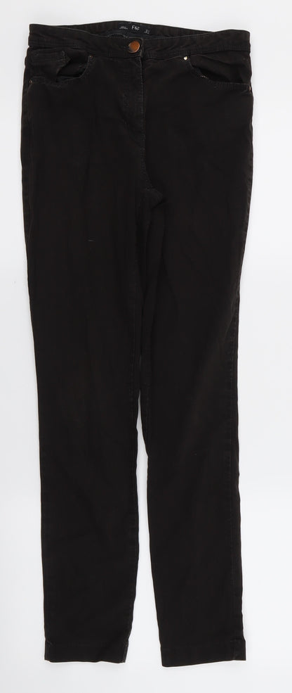 F&F Womens Black   Skinny Jeans Size 8 L27 in